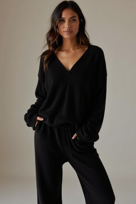 Diana - Oversized Fleece Lounge Set