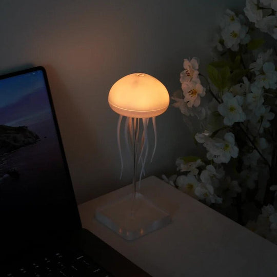 LumiFlow - Floating Jellyfish Lamp with Free Base