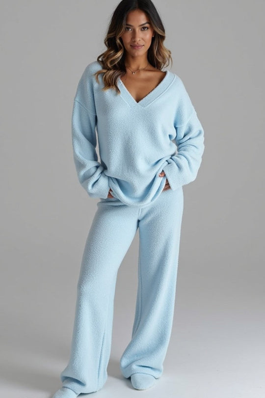 Diana - Oversized Fleece Lounge Set