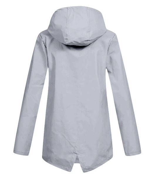 Gemma - women's windbreaker hooded zip jacket