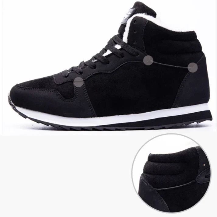 Cotton snow boots high-top winter shoes for women