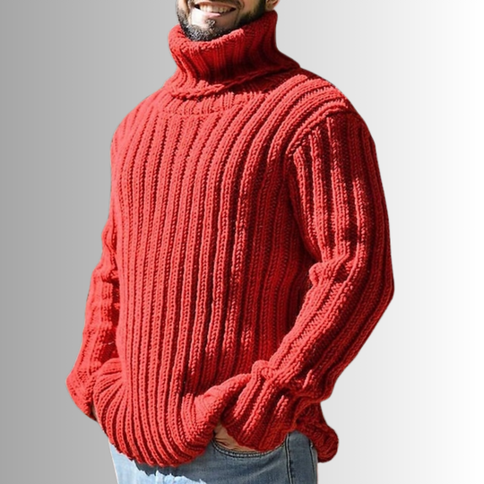 Atlas™ | Men's Ribbed Turtleneck Sweater