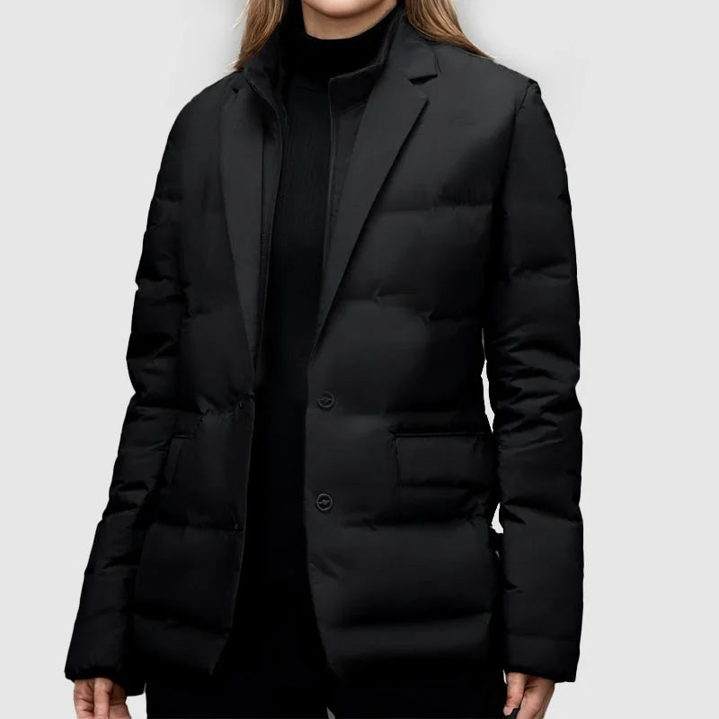 Elegant all-weather transition jacket for women