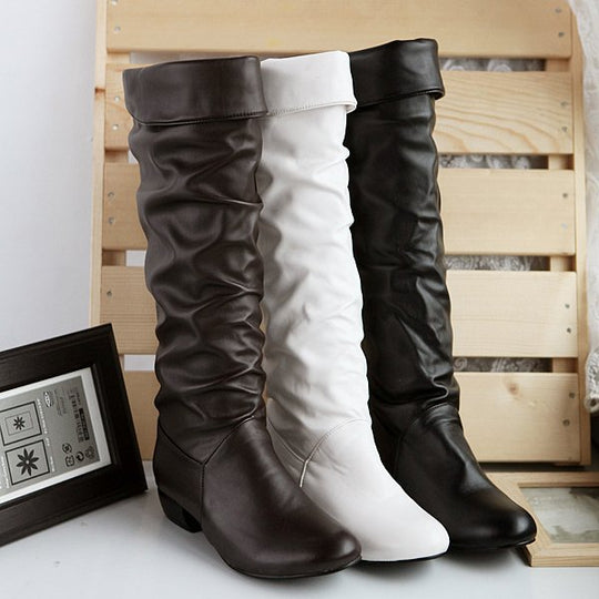 Kara - women's over knee high slouch boots