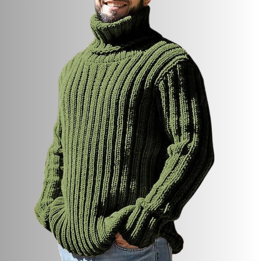 Atlas™ | Men's Ribbed Turtleneck Sweater