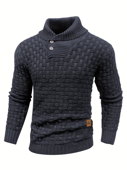 Ashton™ | Men's Waffle Knit Sweater