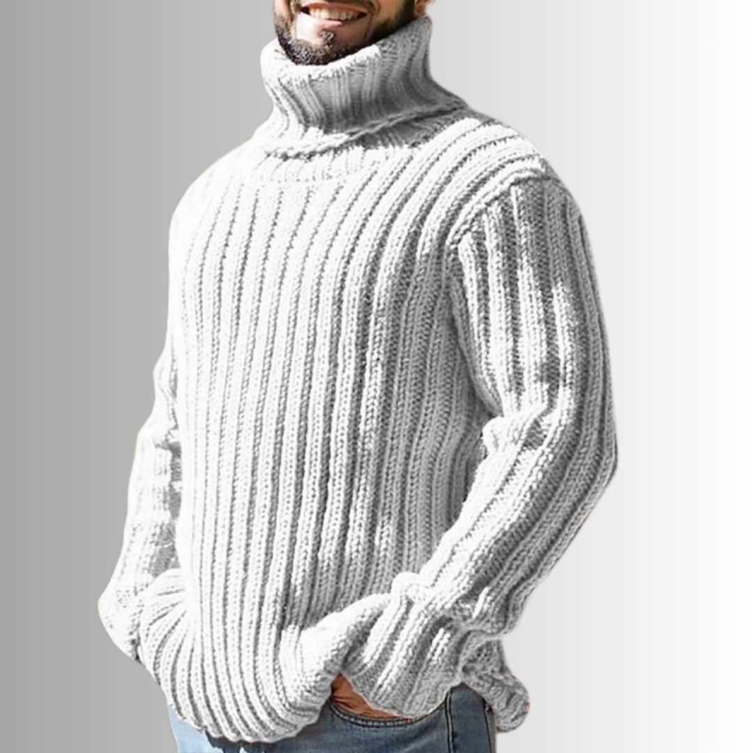 Atlas™ | Men's Ribbed Turtleneck Sweater