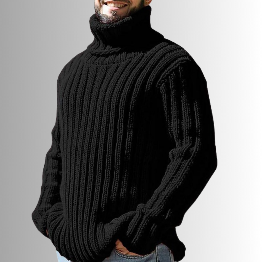 Atlas™ | Men's Ribbed Turtleneck Sweater