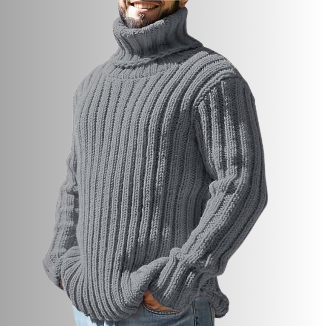 Atlas™ | Men's Ribbed Turtleneck Sweater