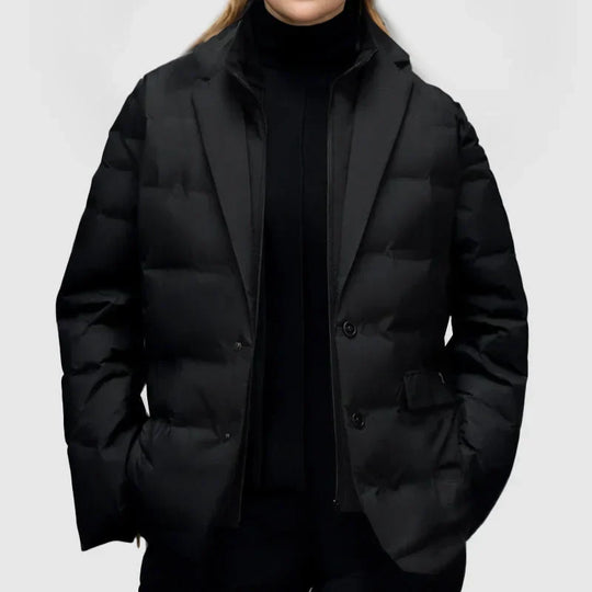 Elegant all-weather transition jacket for women