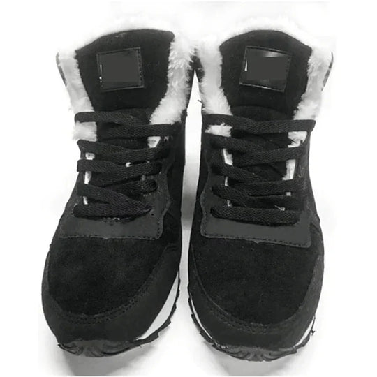 Cotton snow boots high-top winter shoes for women