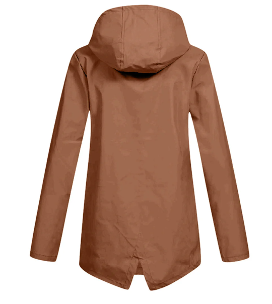 Gemma - women's windbreaker hooded zip jacket