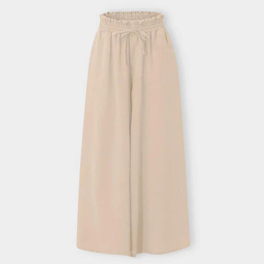 Amanda - stylish loose trousers with elastic waistband