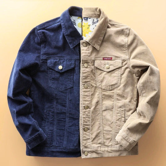 Corduroy Trucker Rugged Flex Jacket