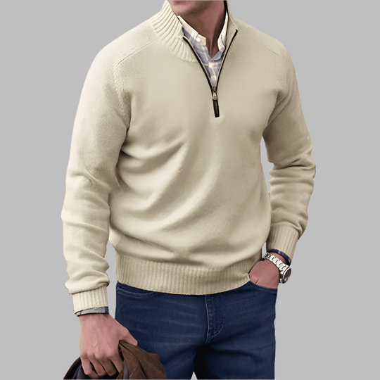 Optima - Elegant zip jumper