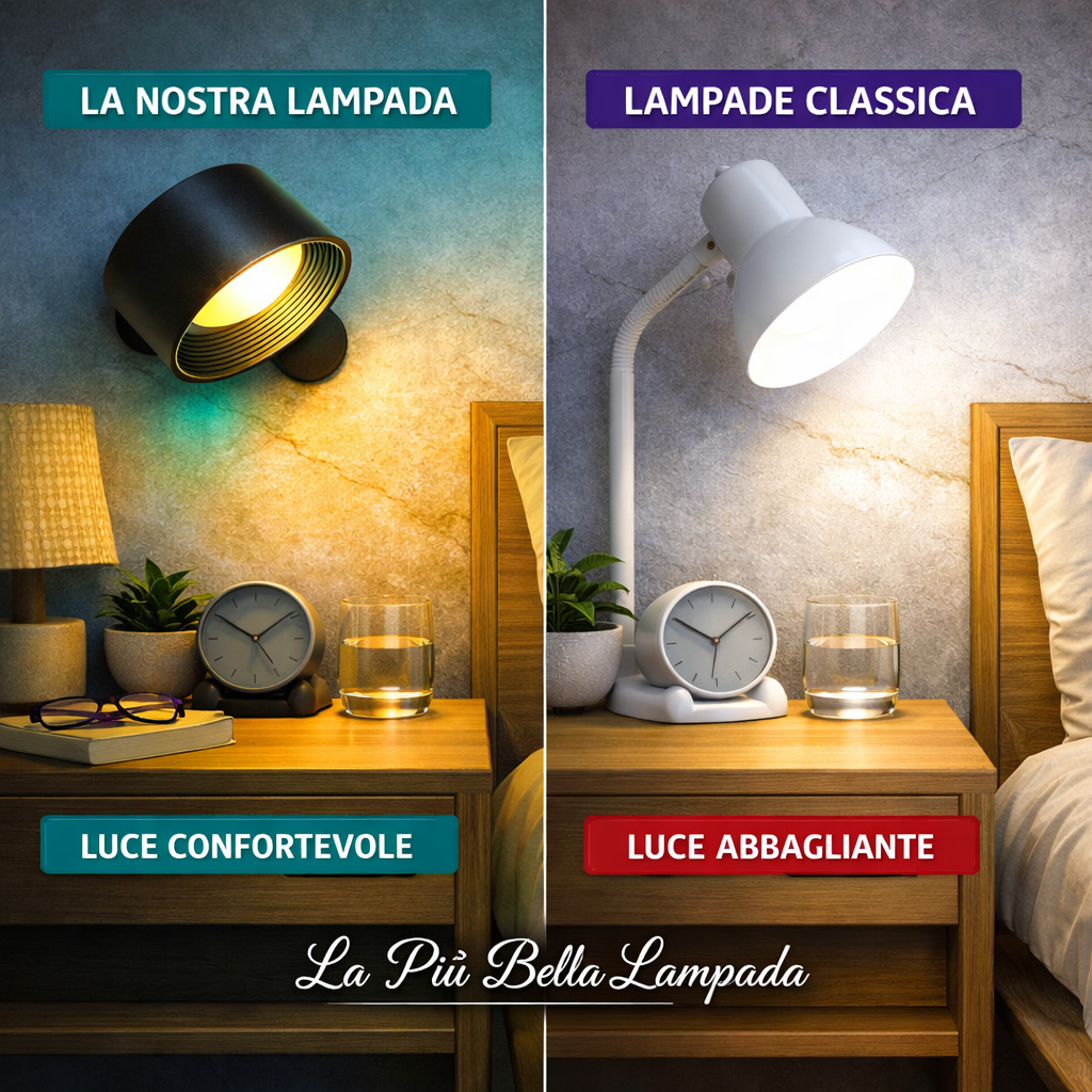 Lampada da parete a effetto infinito