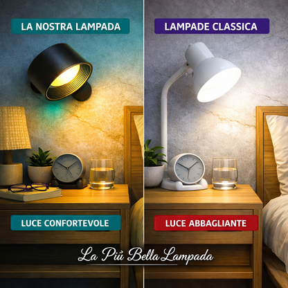 Lampada da parete a effetto infinito
