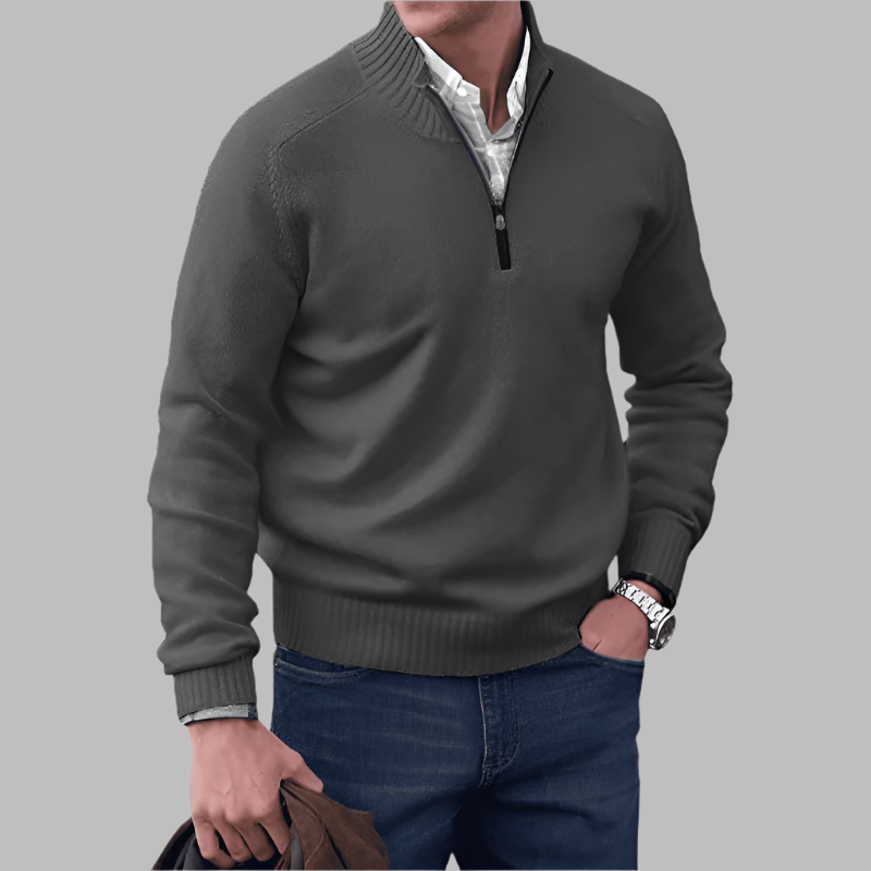 Optima - Elegant zip jumper