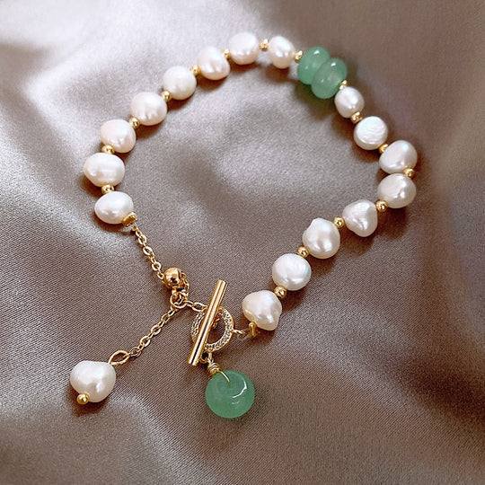 Elegant sea pearl adventure bracelet