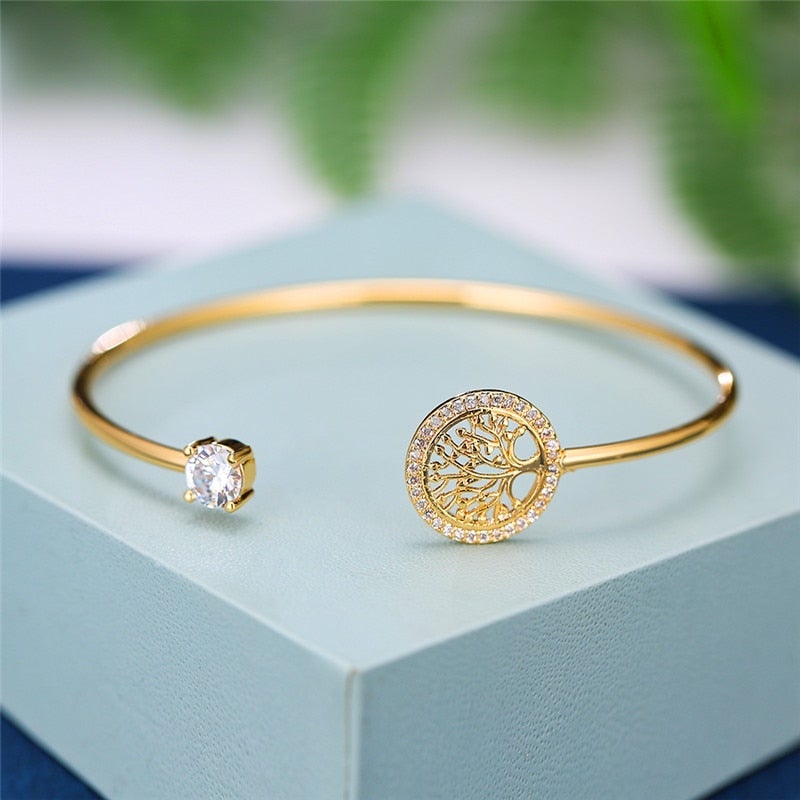 Elegant tree of life bracelet