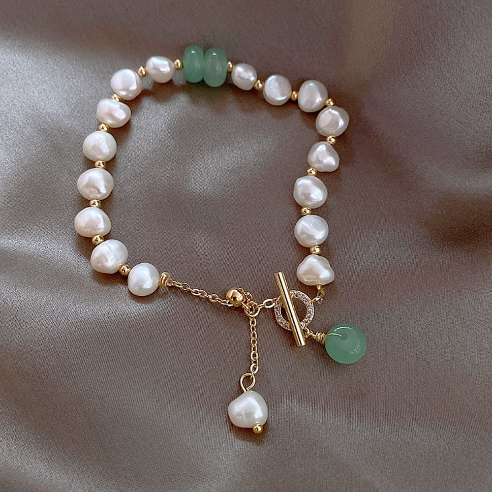 Elegant sea pearl adventure bracelet