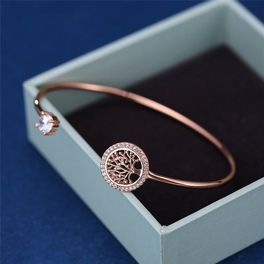 Elegant tree of life bracelet