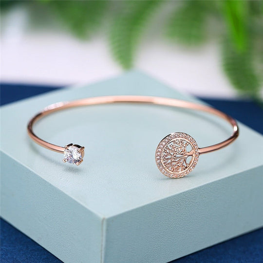 Elegant tree of life bracelet