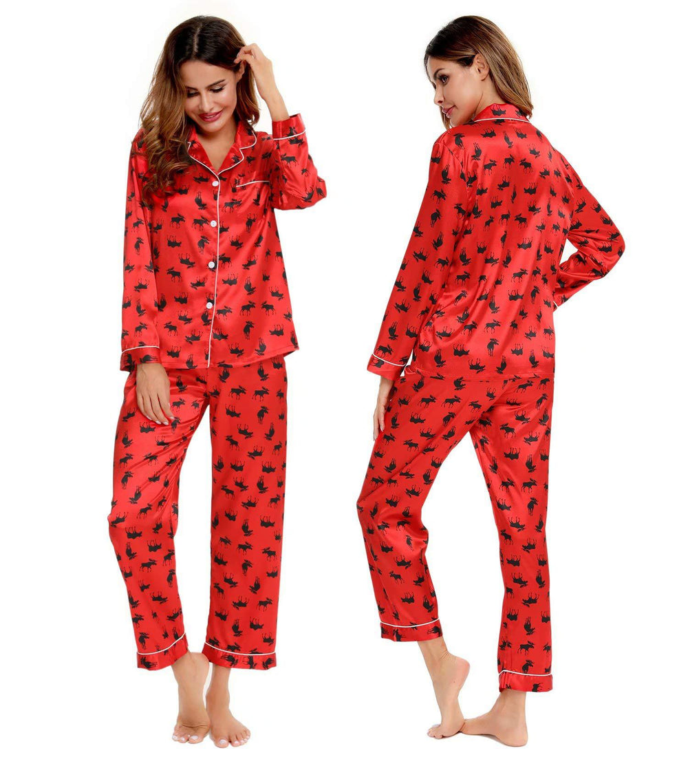 Women's holiday-themed pajama set