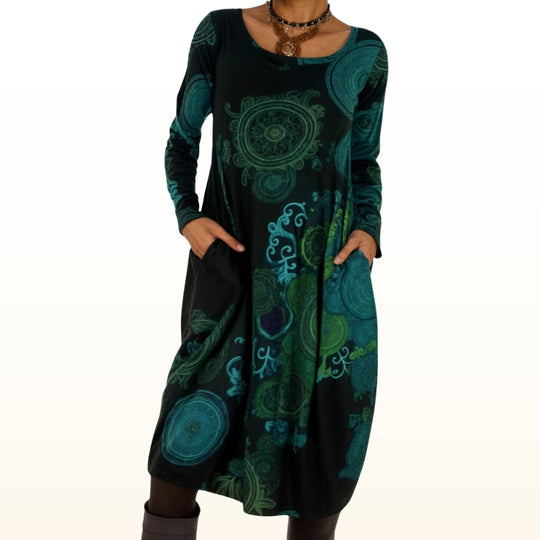 Amarique - Women’s Elegant Boho Dress - Versatile & Stylish