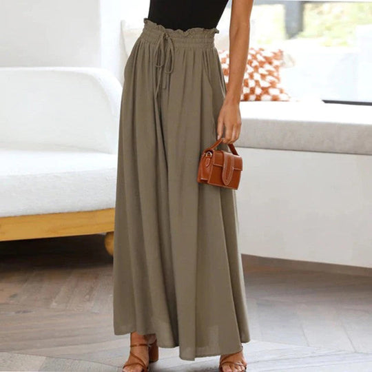 Amanda - stylish loose trousers with elastic waistband