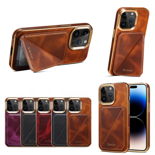 Denior Genuine Leather iPhone Case