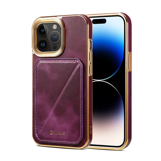 Denior Genuine Leather iPhone Case