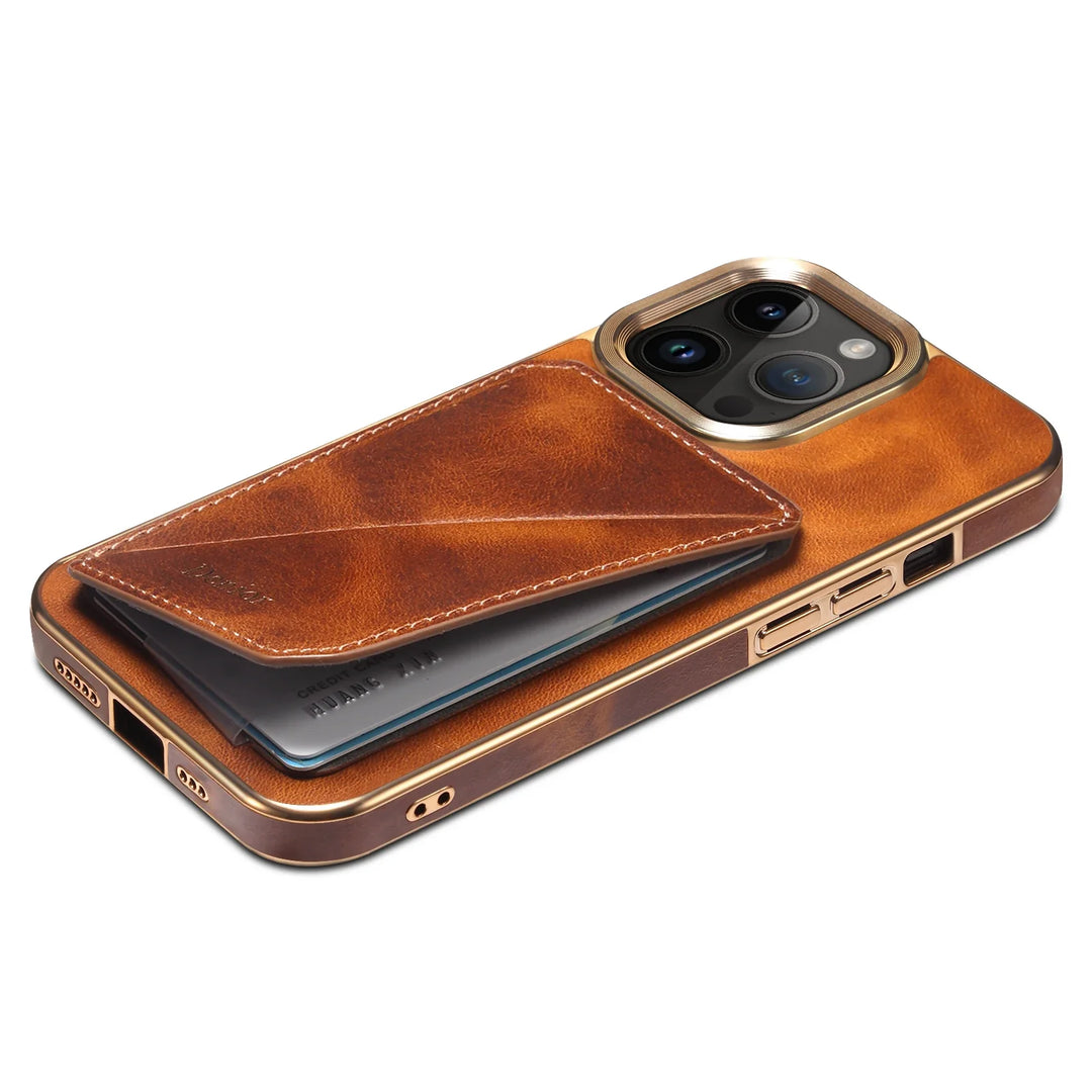 Denior Genuine Leather iPhone Case