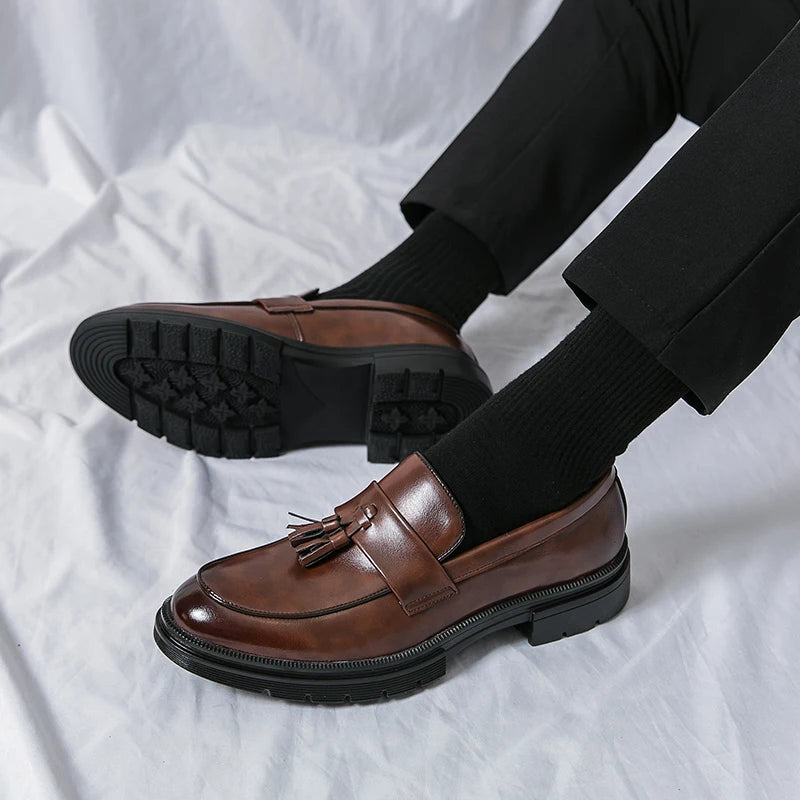 Govanni Premium Leather Shoes