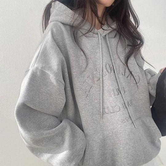 Cozy sweatshirt hoodie for women