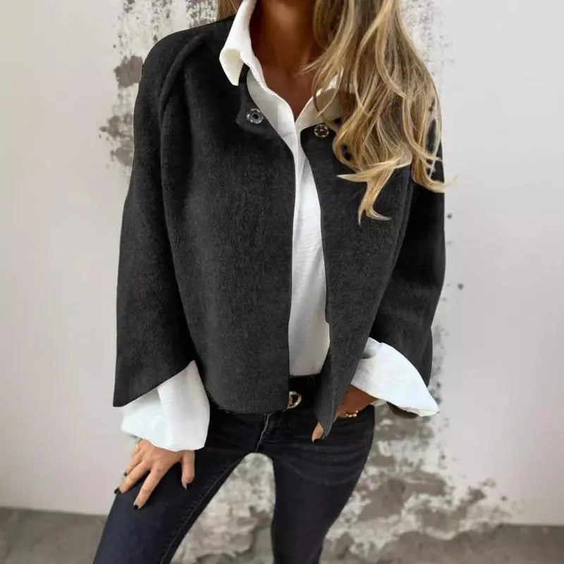 Tess - Women’s Modern Wool Cardigan - Timeless & Versatile