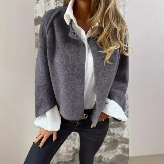 Tess - Women’s Modern Wool Cardigan - Timeless & Versatile