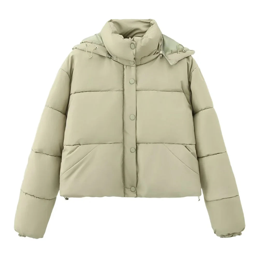 Diana - casual short hooded jacket