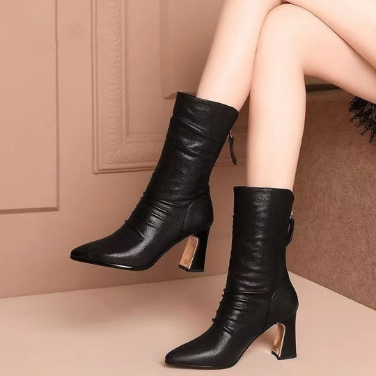 Claire Soft Leather Boots