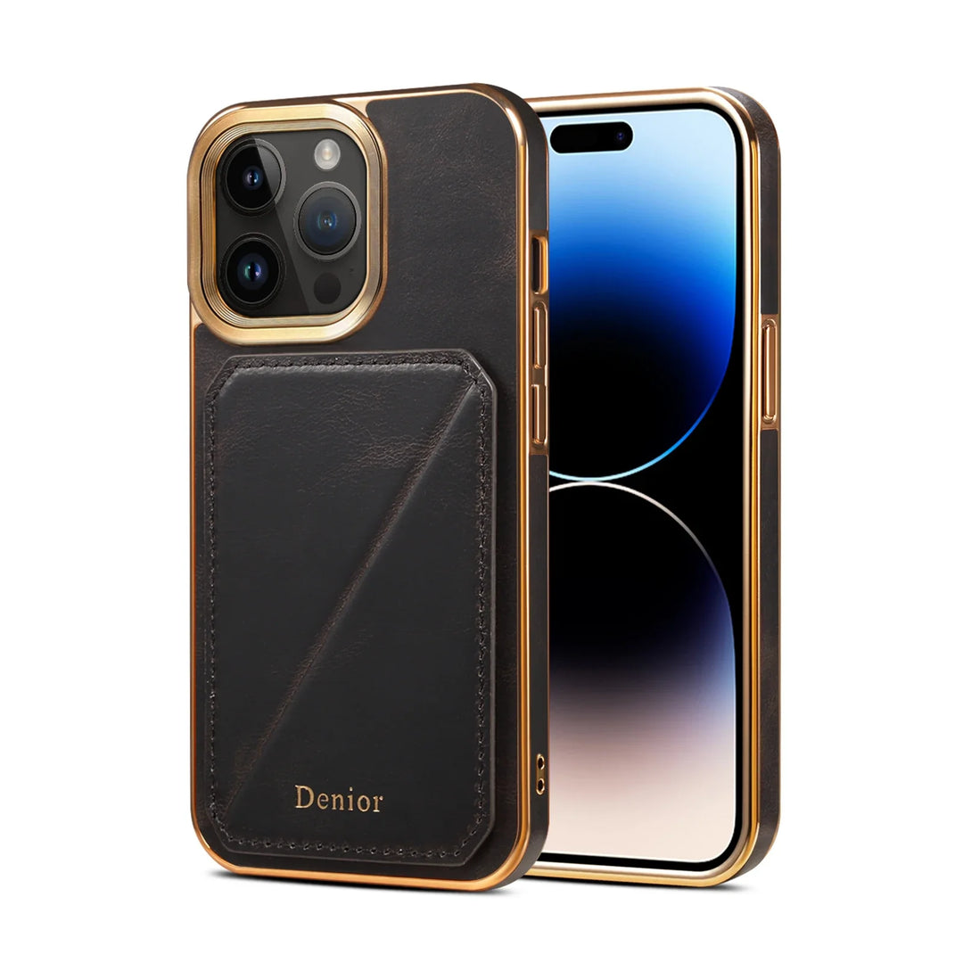 Denior Genuine Leather iPhone Case