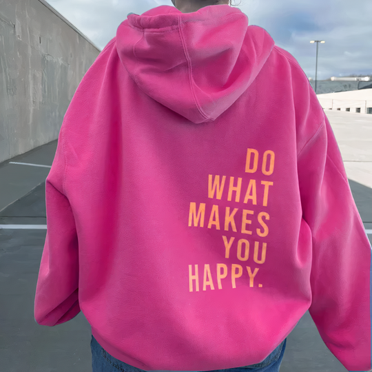 Happy - Fashionable hooded Jacket