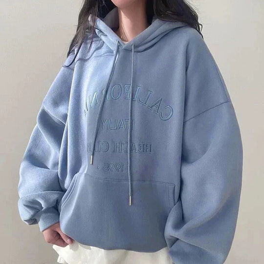 Cozy sweatshirt hoodie for women