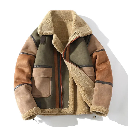 Fuzel - Jacket in Earth Tones for Warmth and Style