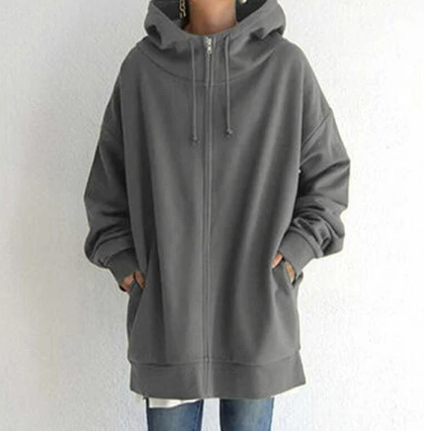 Rosalind - Women’s Zip-Up Hoodie - Warm & Stylish