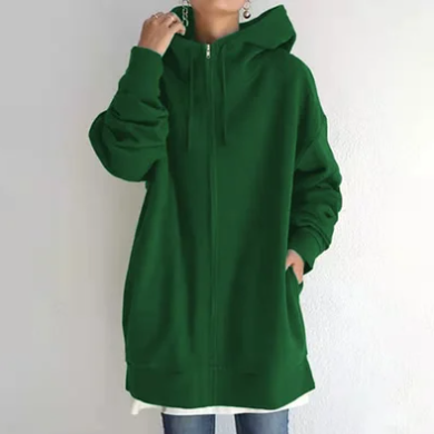 Rosalind - Women’s Zip-Up Hoodie - Warm & Stylish