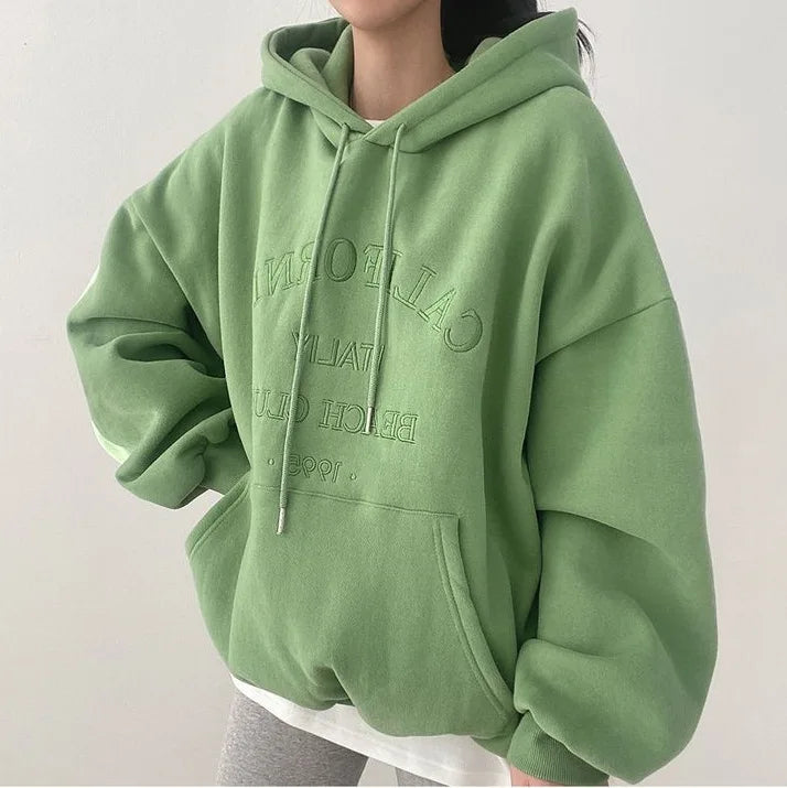 Cozy sweatshirt hoodie for women