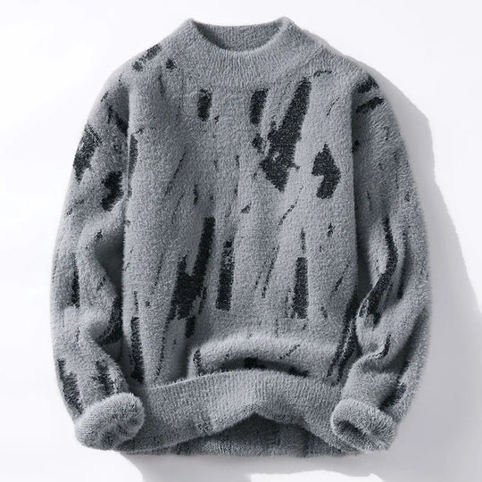 Lara – Art-Inspired Knit Pullover