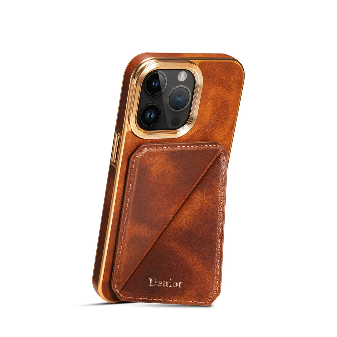 Denior Genuine Leather iPhone Case