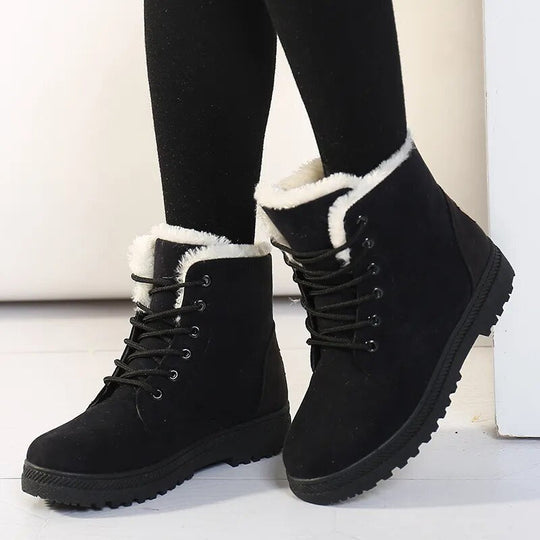 Maya - women's winter snow short ankle boots