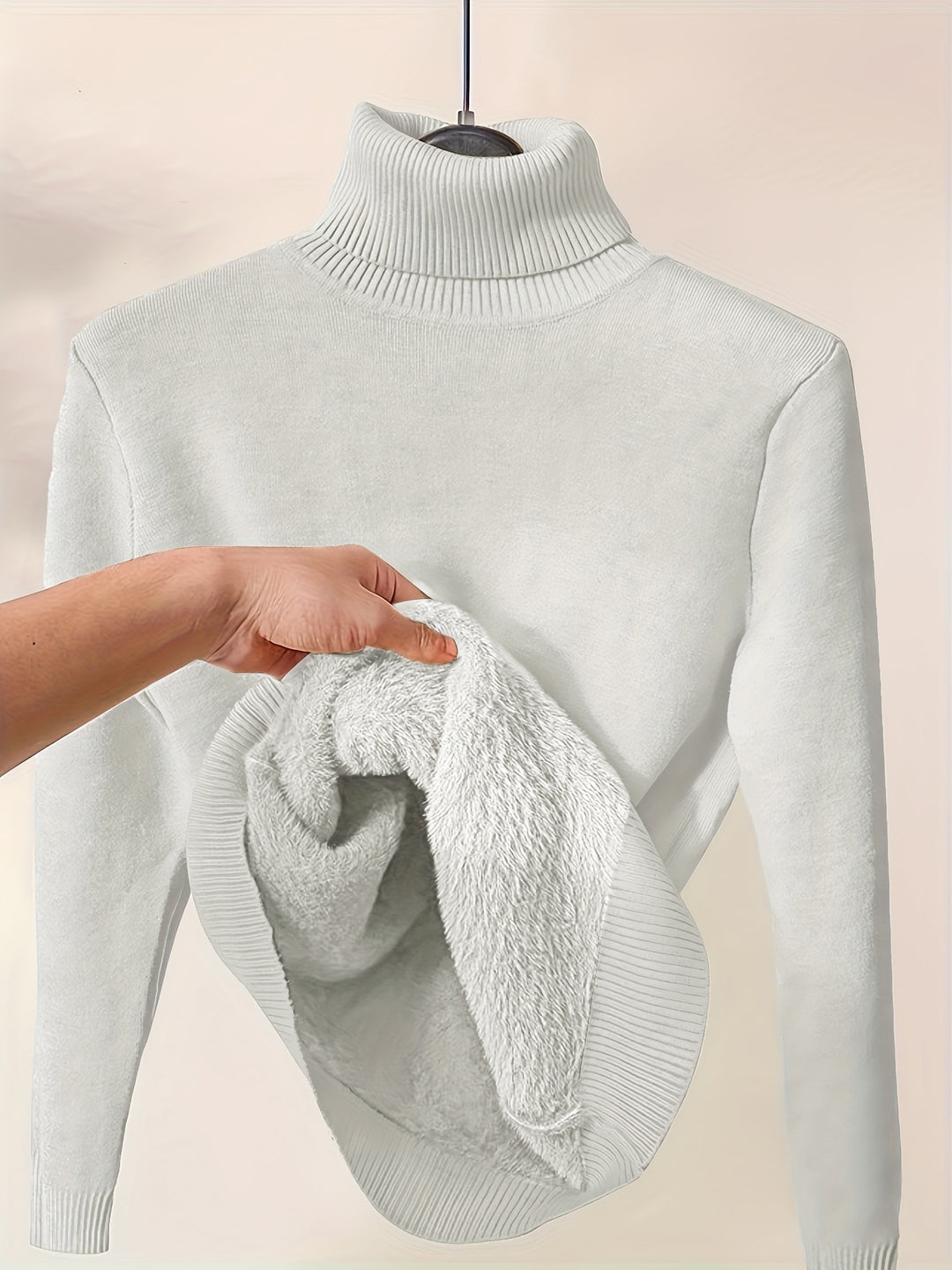 Eve - Classic Turtleneck Pullover – Timeless Warmth & Style